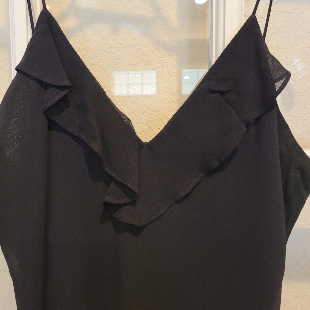 Never worn lack Ralph Lauren rayon evening dress